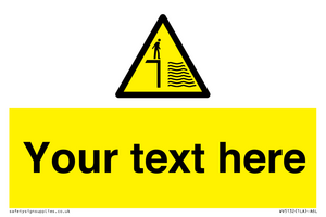 Custom Deep Water Sign